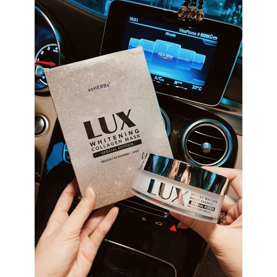 Ủ trắng LUX soherbs tinh chất yến