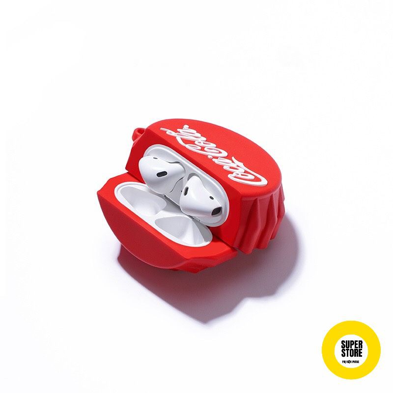 Case Vỏ Bao Airpods Đựng Tai Nghe Airpod 1 2 Pro Nắp Chai Cực Cute Bằng Silicon