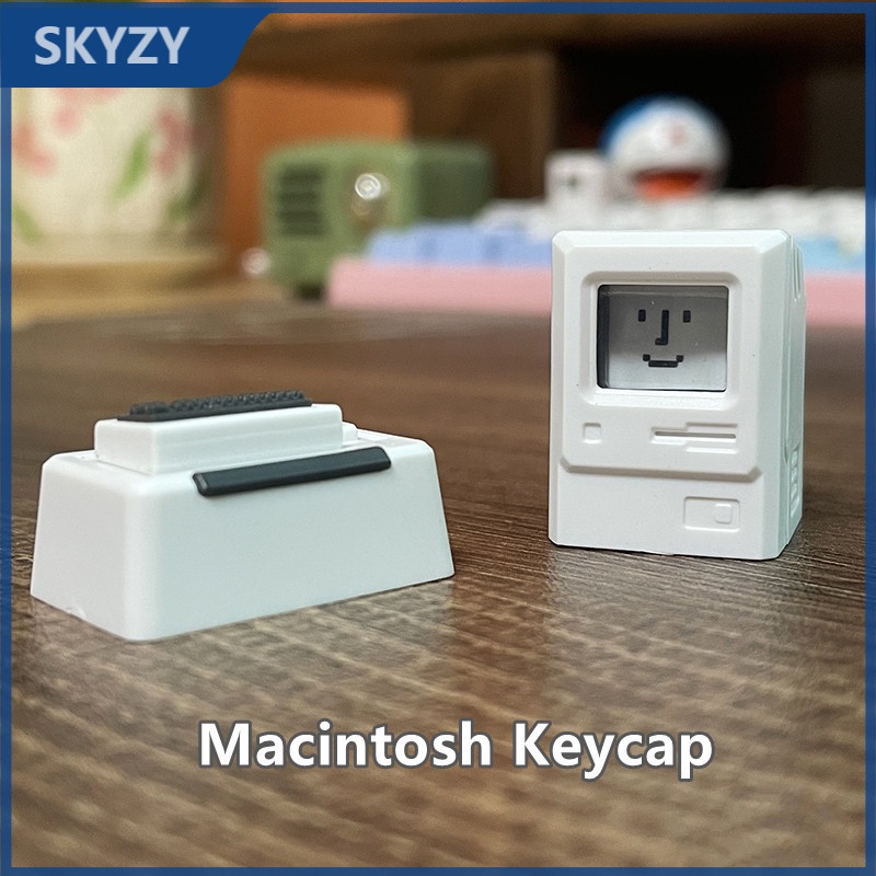 Macintosh Keycap Cá tính Cổ điển Keycap có từ tính Có thể thay đổi khuôn mặt