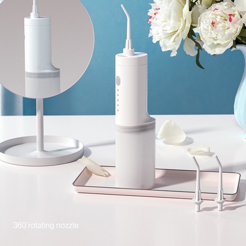 [Chính Hãng]Máy Tăm Nước -Đồ Vệ Sinh Răng Miệng-Tăm Nước Gia Đình -Du Lịch Oral irrigator -Sạc USB,Chống Thấm Nước C8