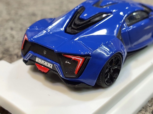 Xe Mô Hình Lykan Hypersport 1:64 Smallcarart ( Xanh Dương )