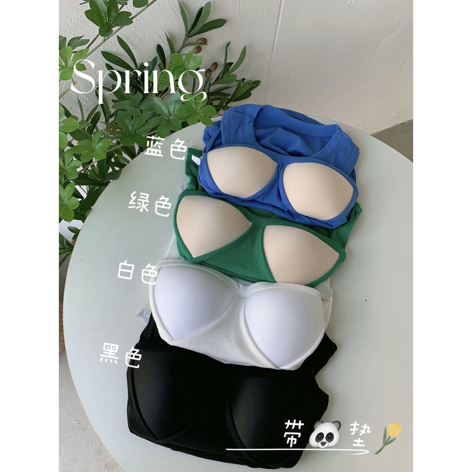Áo Lót Thể Thao Hai Dây Có Mút Đệm Ngực Quyến Rũ Dành Cho Nữ
