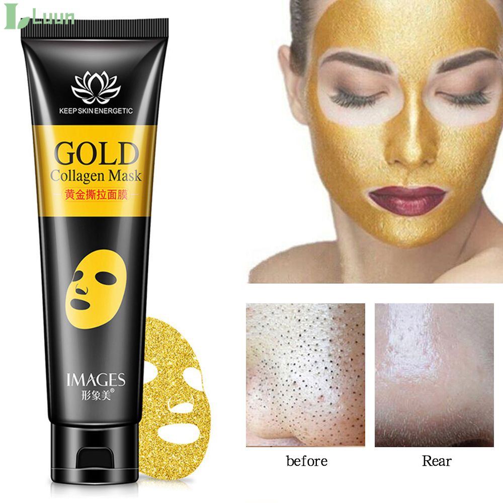 (Hàng Mới Về) Mặt Nạ Collagen Vàng Dạng Lột Loại Bỏ Mụn Đầu Đen Làm Trắng Và Săn Chắc Da Chống Lão Hóa