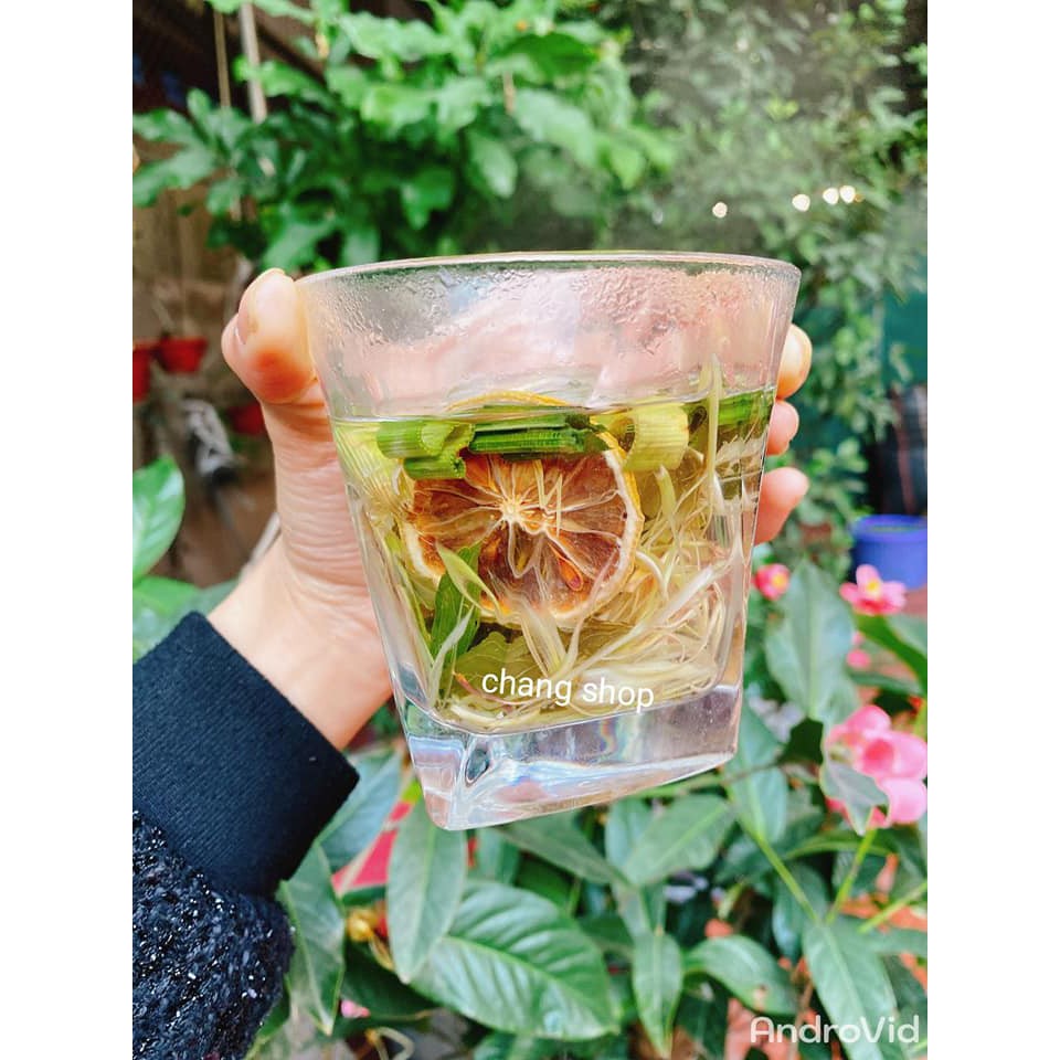 Trà xả chanh bạc hà