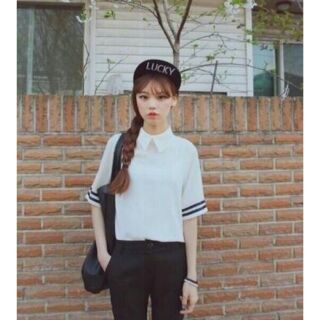 Sơ Mi Thủy Thủ Cổ Peter Pan