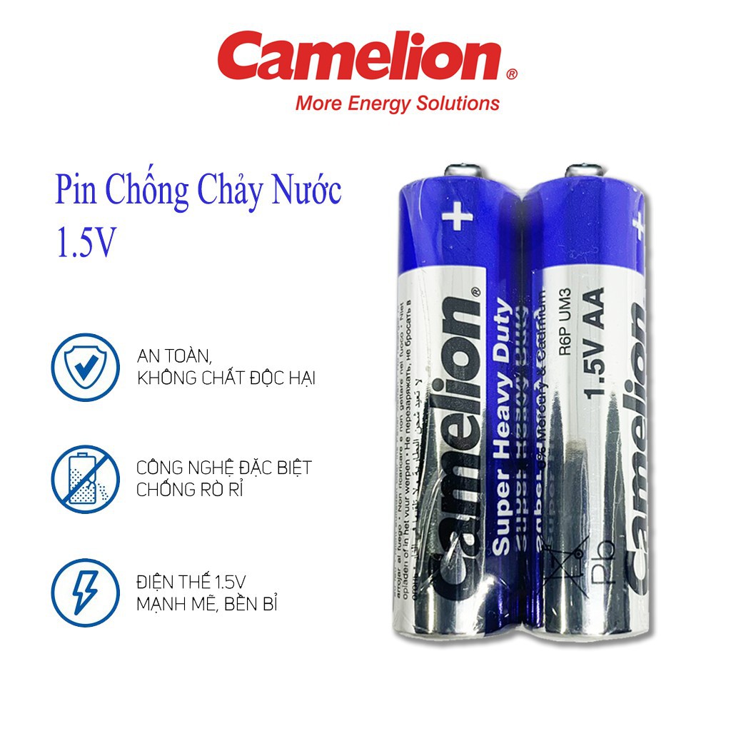 Pin tiểu Chống chảy nước thời gian sử dụng siêu bền Camelion 1,5V AA