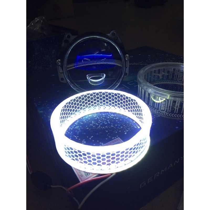 Vòng 3D , bi cầu vào pha xe ô tô và xe máy chưa kèm led