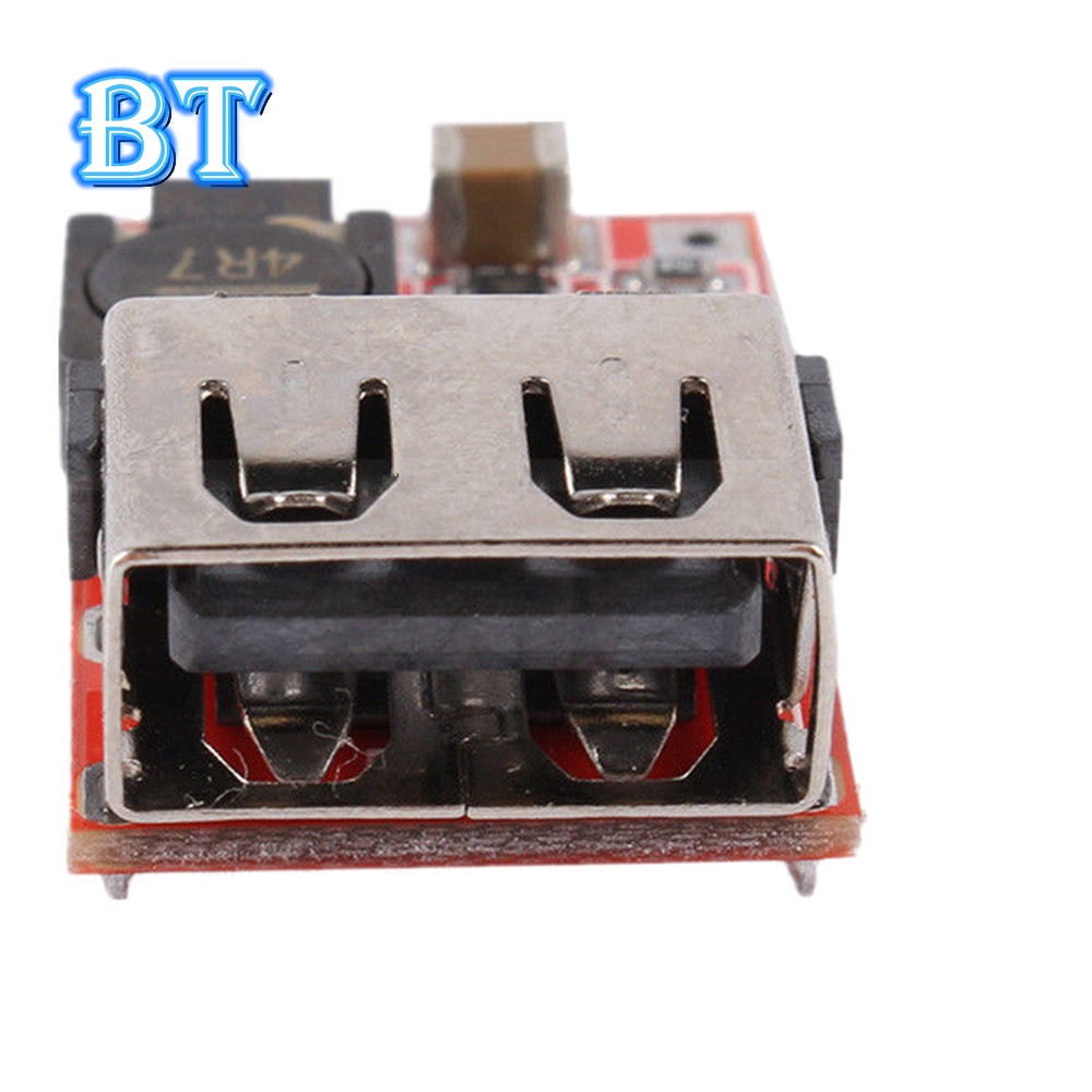 1 Mô Đun Hạ Áp 6-24V 24V 12V Xuống 5V USB DC-DC Cho Điện Thoại