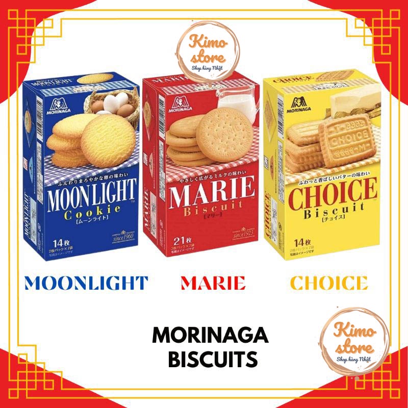 Bánh quy bầu Morinaga Nhật Bản