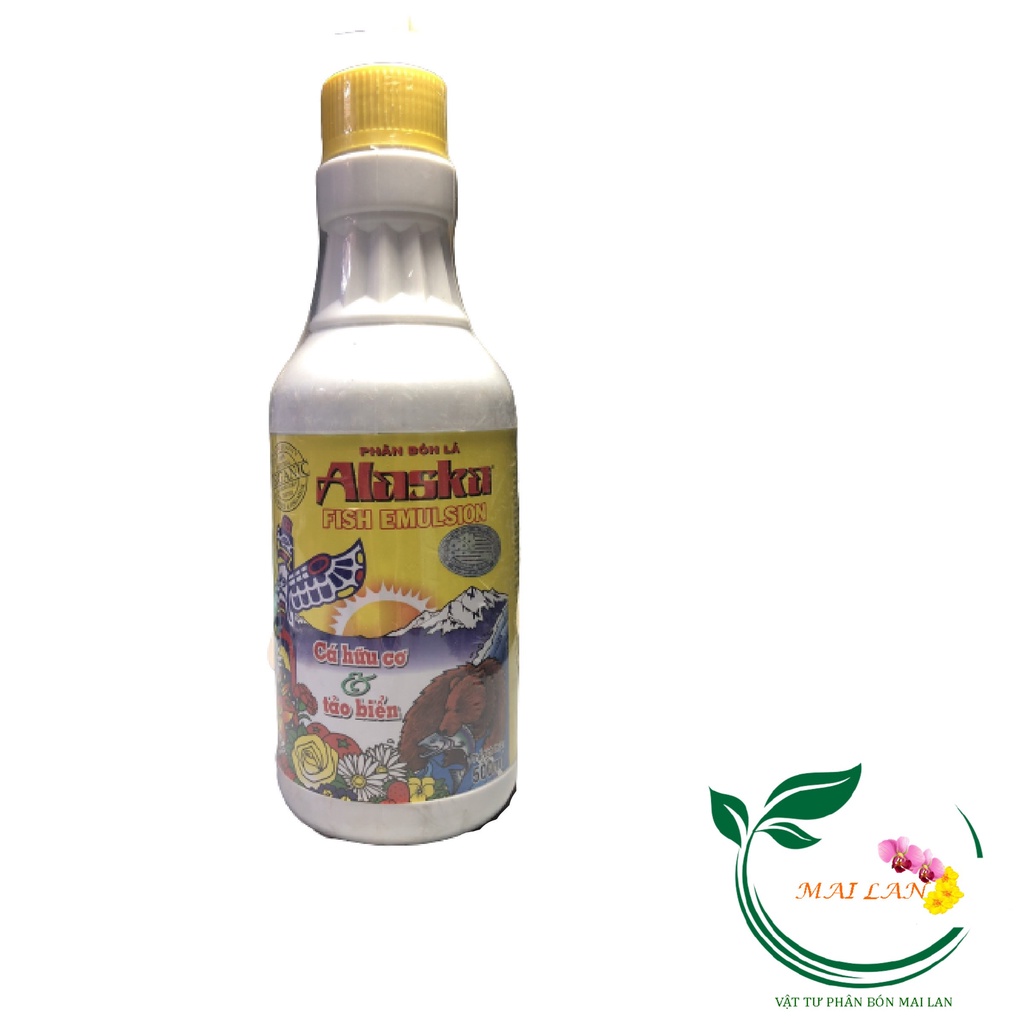 Phân Bón Lá Cá Alaska - Cá Hữu Cơ & Tảo Biển - #045A# 500ml