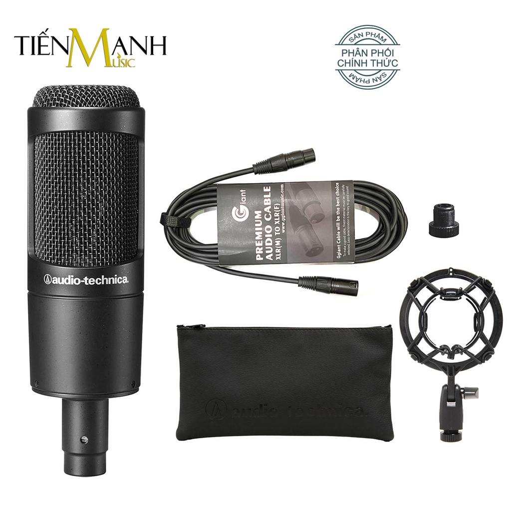 [Tặng Cable, Chính hãng Japan] Micro AT2035 Audio Technica Mic Thu Âm Phòng Studio, Microphone Cardioid AT-2035