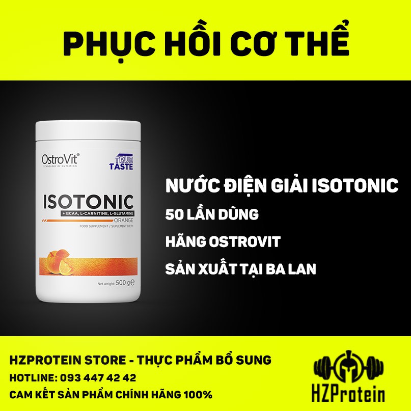 Review ostrovit isotonic - bổ sung nước điện giải, bcaa giúp phục hồi cơ  bắp, giảm mệt mỏi (50 lần dùng) | Canhsale.net