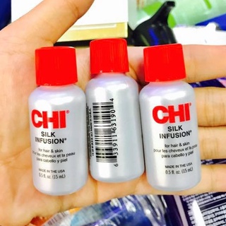 Tinh Dầu Dưỡng Bóng Tóc CHI Silk Infusion 15ml