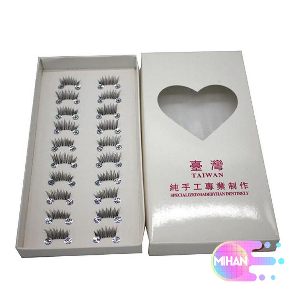 [Hàng mới về] 10 Cặp lông mi giả nhỏ màu đen dành cho nữ