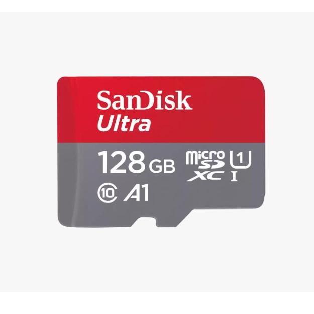 Thẻ nhớ microSDXC Sandisk 32/64/128GB Ultra A1 UHS-I tốc độ upto 120MB/s cho Camera, GoPro (hàng chính hãng)