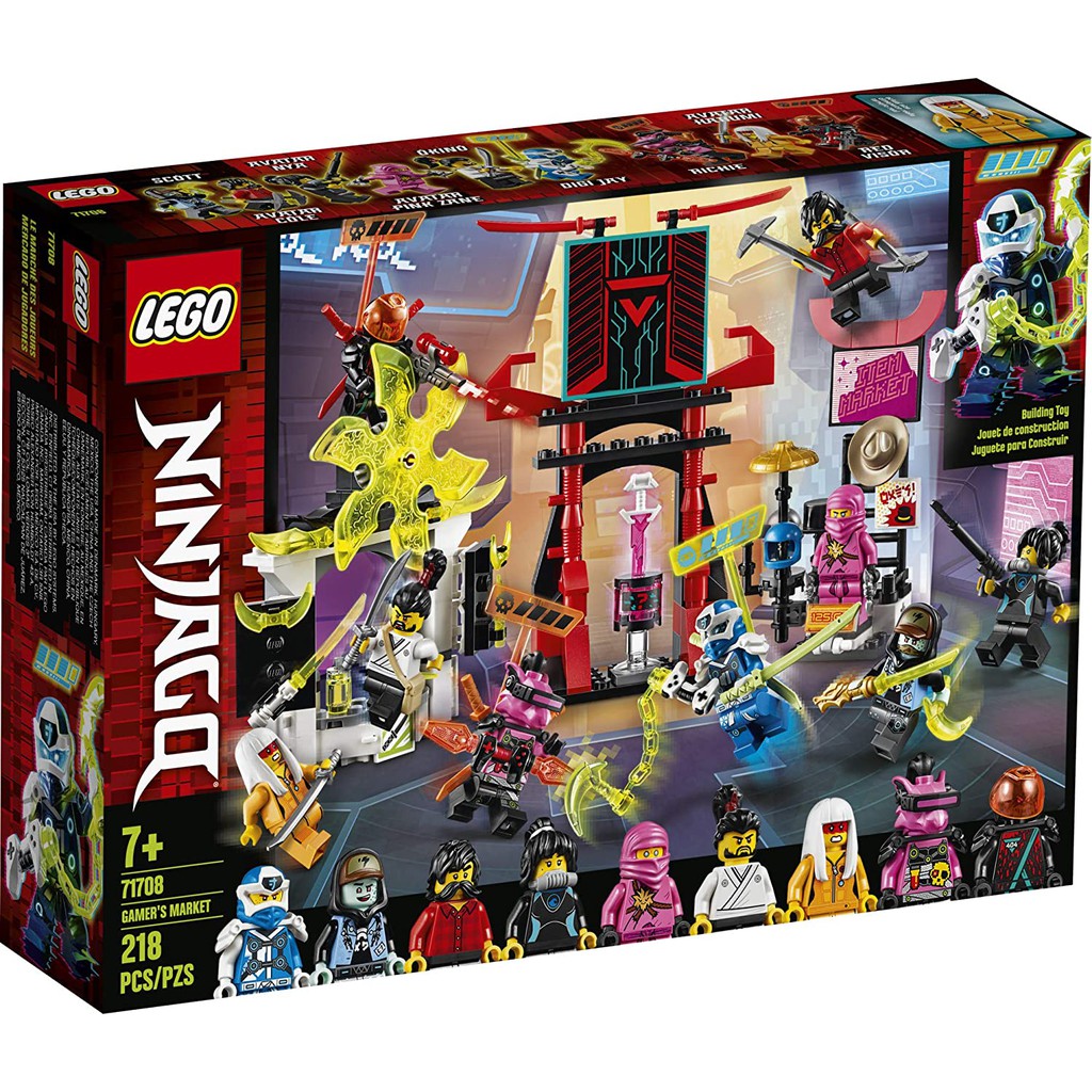 Đồ chơi LEGO NINJAGO - Sàn Đấu Game Thủ - Mã SP 71708