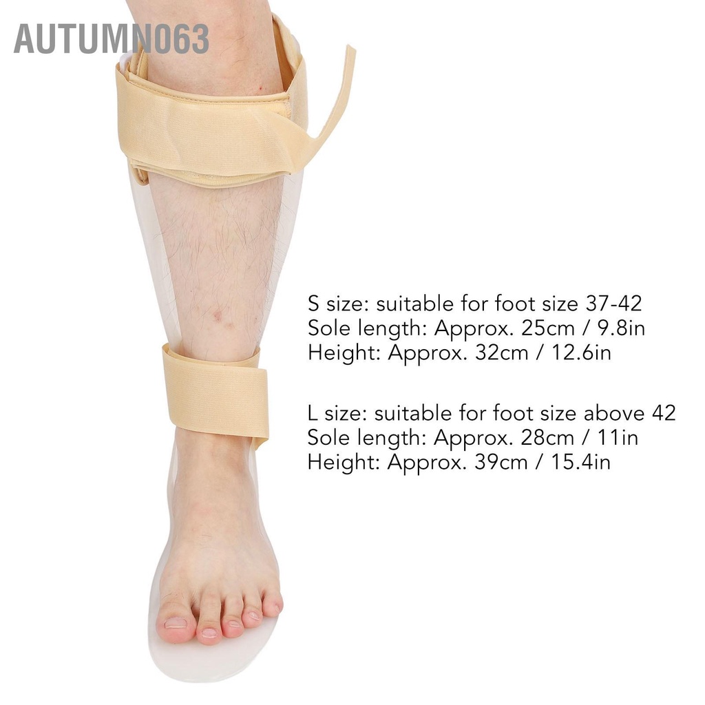 Nẹp thả chân mắt cá Siêu mỏng Tư thế chính xác nhẹ có đệm đỡ Autumn063