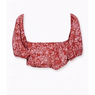 Áo Croptop linen F21