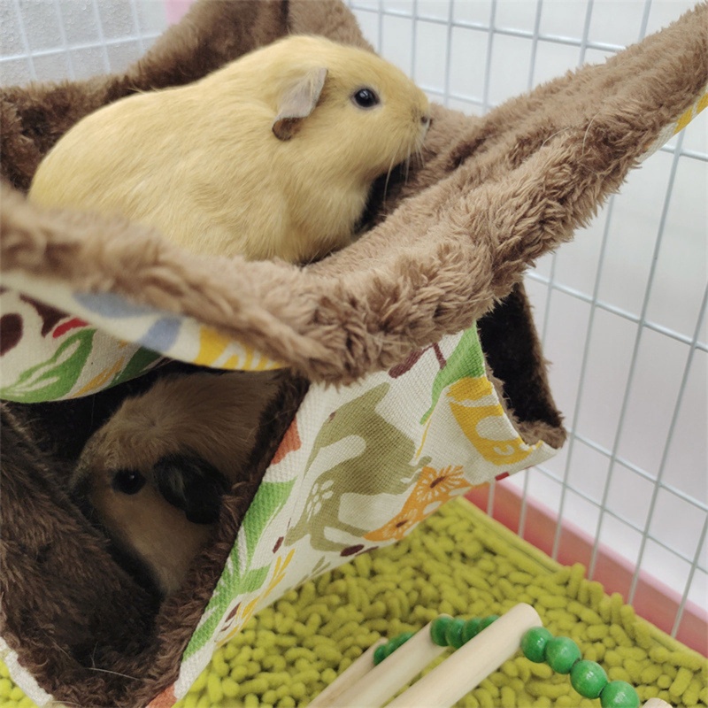 Võng 2 Tầng Ấm Áp Cho Chuột Hamster