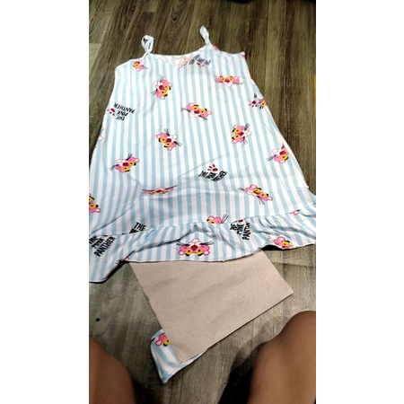 Set váy ngủ cotton co dãn quảng châu  túi zip tặng kèm bịt mắt ( Kèm ảnh thật)