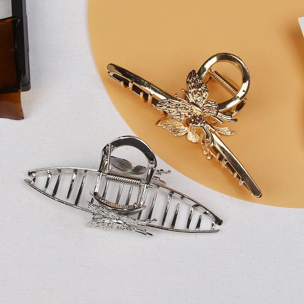 Kẹp Càng Cua Bằng Kim Loại Thanh Lịch Cho Nữ