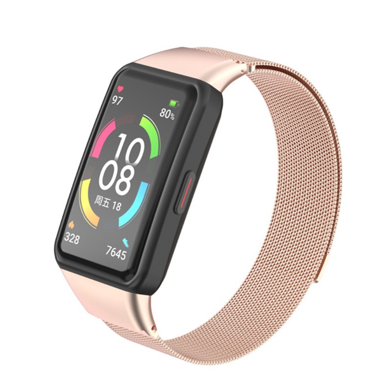 Dây Đeo Kim Loại Cho Đồng Hồ Thông Minh Honor Band 6 Tiện Dụng