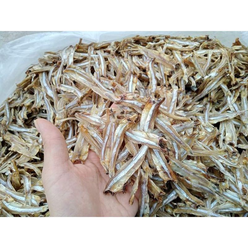 1Kg Cá Cơm Khô - Hít Chân Không.