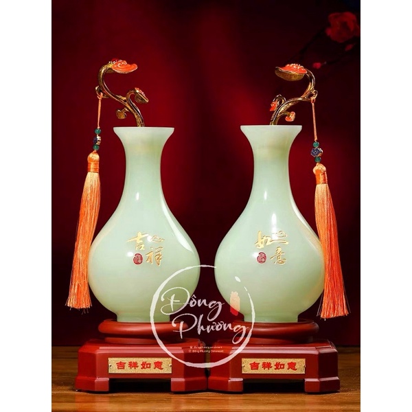 Hồ lô phong thuỷ - gậy như ý hút tài lộc, lộc bình may mắn chiêu tài, vật phẩm phong thuỷ cầu tài may mắn