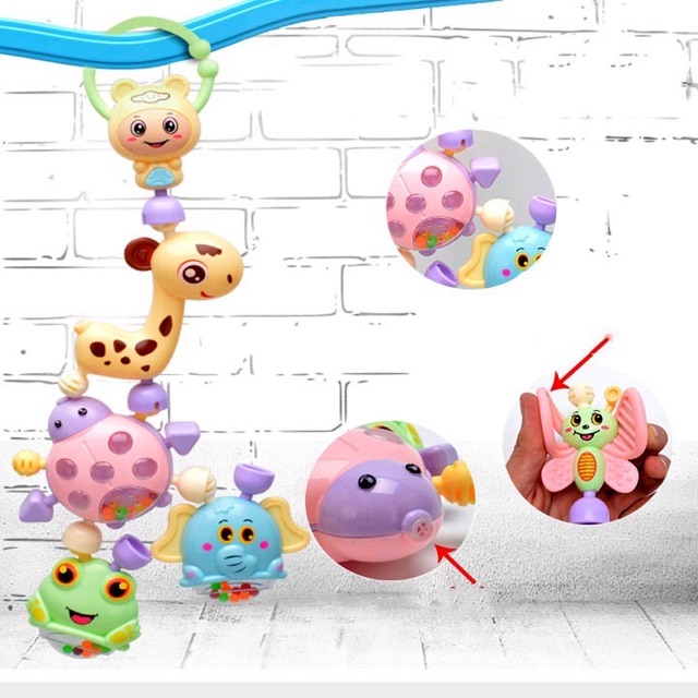 ĐỒ CHƠI XÚC XẮC 7 MÓN AN TOÀN CHO BÉ