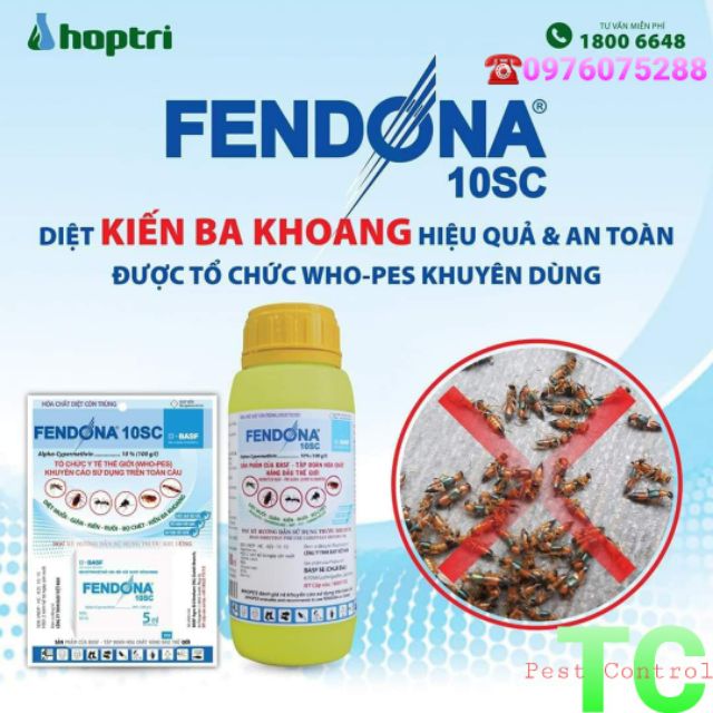 Thuốc diệt kiến ba khoang hiệu quả Fendona 10SC 5ml