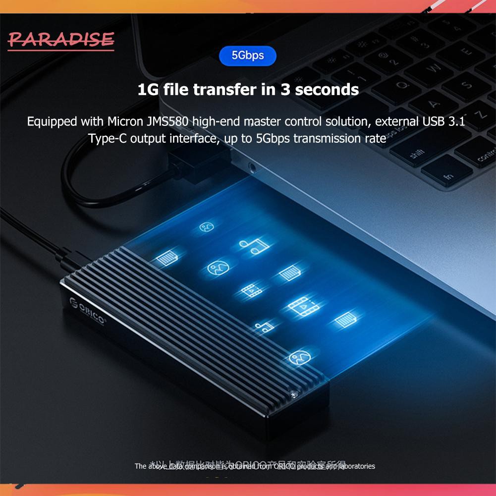 Hộp Đựng Ổ Cứng Ngoài Orico M2Pf-C3 M.2 Ngef Ssd 5gbps Type-C Ốp | BigBuy360 - bigbuy360.vn