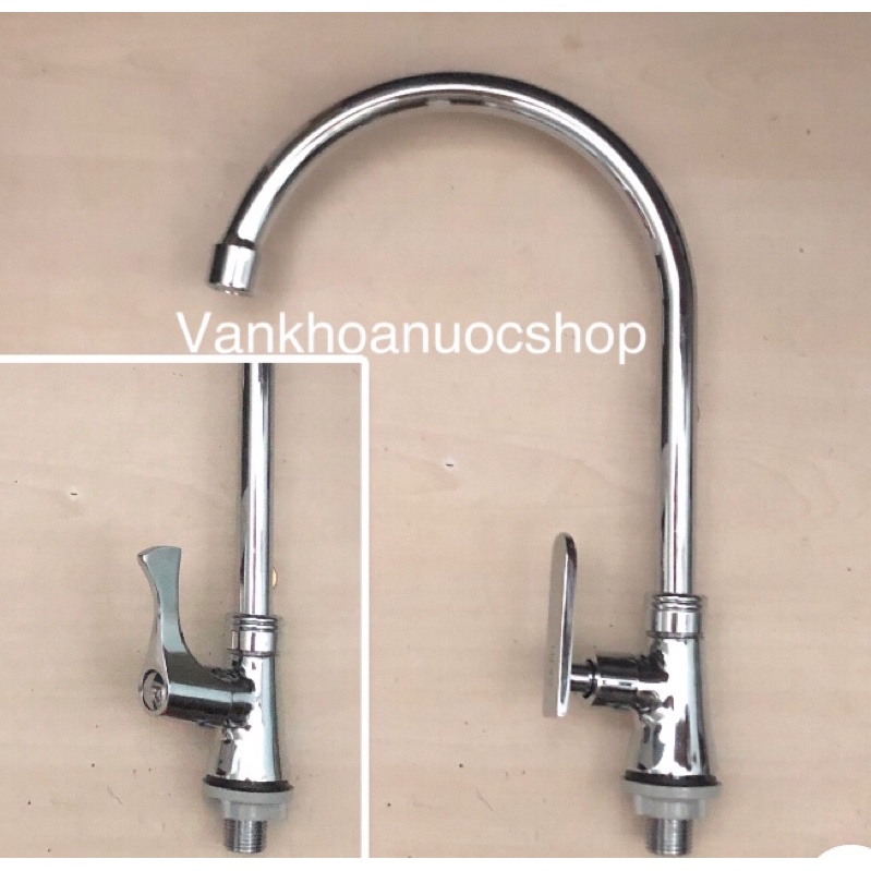 Vòi nước lạnh lắp chậu rửa chén bát kiểu italy - Hàng Tốt