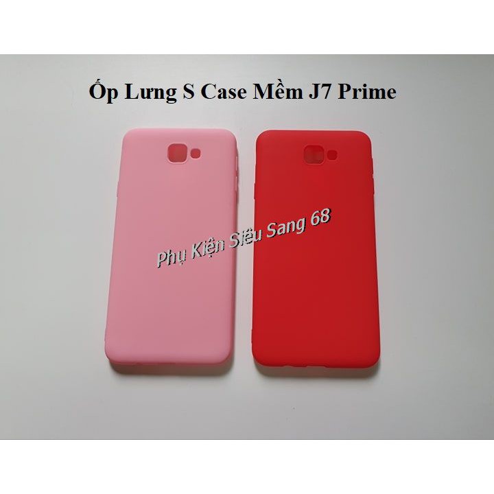 Ốp Dẻo Silicon Samsung Case Nhiều Màu Sắc Dành Cho Máy Samsung J7 prime - Pk68 | BigBuy360 - bigbuy360.vn