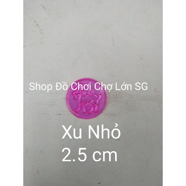 Đồ Chơi Đồng Xu Nhựa Túi 100 gam
