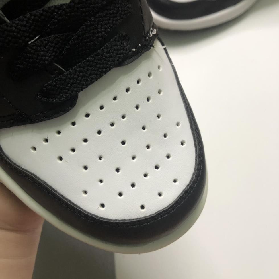 Giày Air Jordan 1 Panda, Giày thể Thao Jd1 đen trắng cổ thấp hot hit 2021