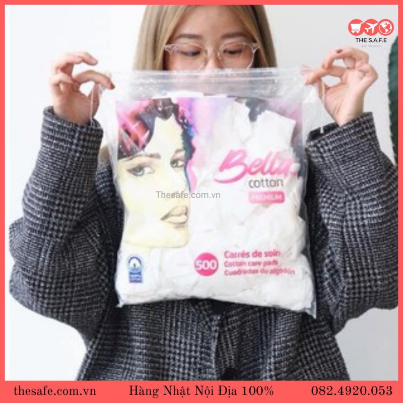 Bông Tẩy Trang Bella Pháp 500m