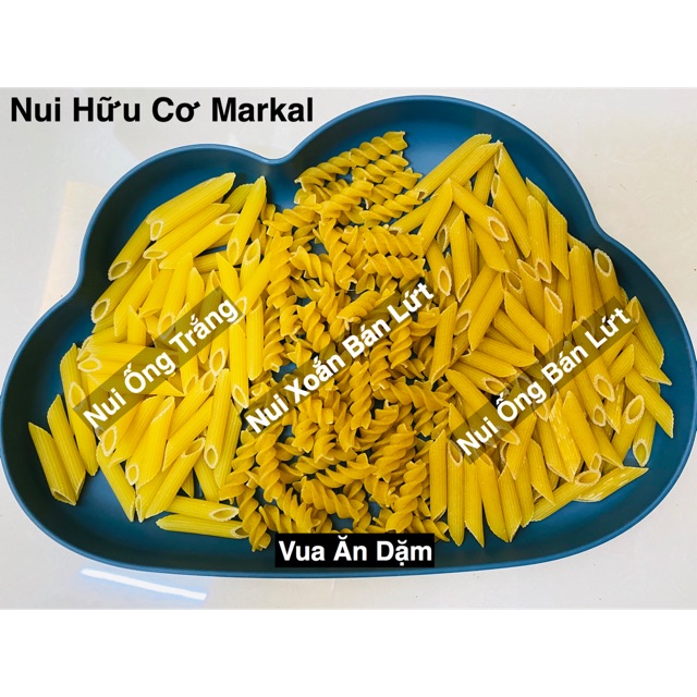 [Gói nhỏ] Nui / Mì Ý hữu cơ Markal cho bé ăn dặm