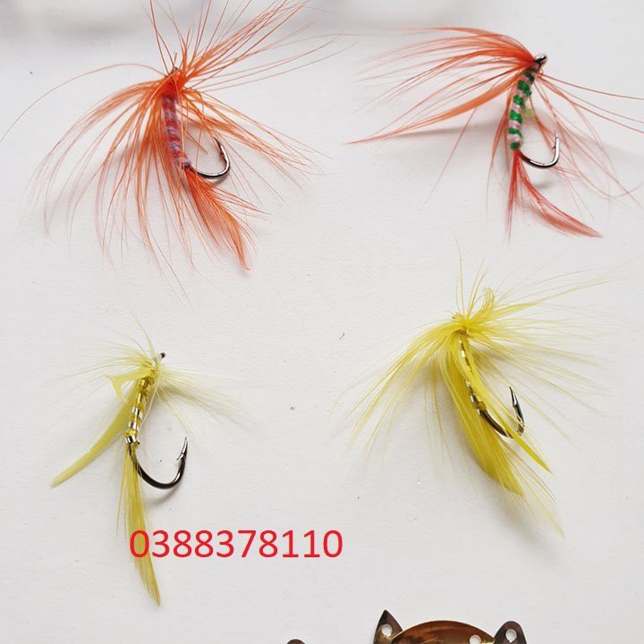 Hộp Mồi Câu Lure Gồm Mồi Muỗi, Hạt Gạo Thần Kỳ Và Các Phụ Kiện Câu Lure, Mồi Câu Cá