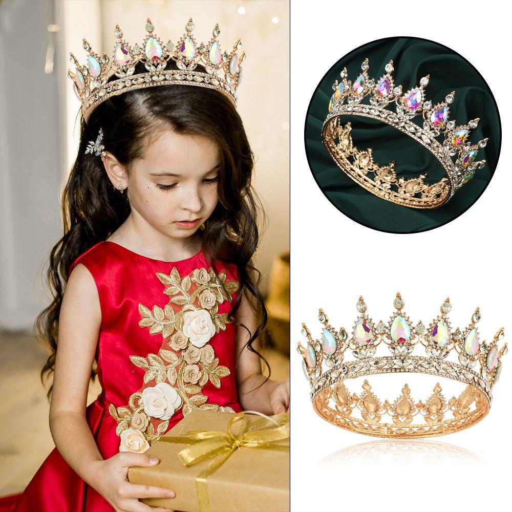 Vương Miện Cài Tóc Phong Cách Công Chúa Cho Nữ|Vương Miện Công Chúa Kiểu Dáng Dễ Thương Xinh Xắn