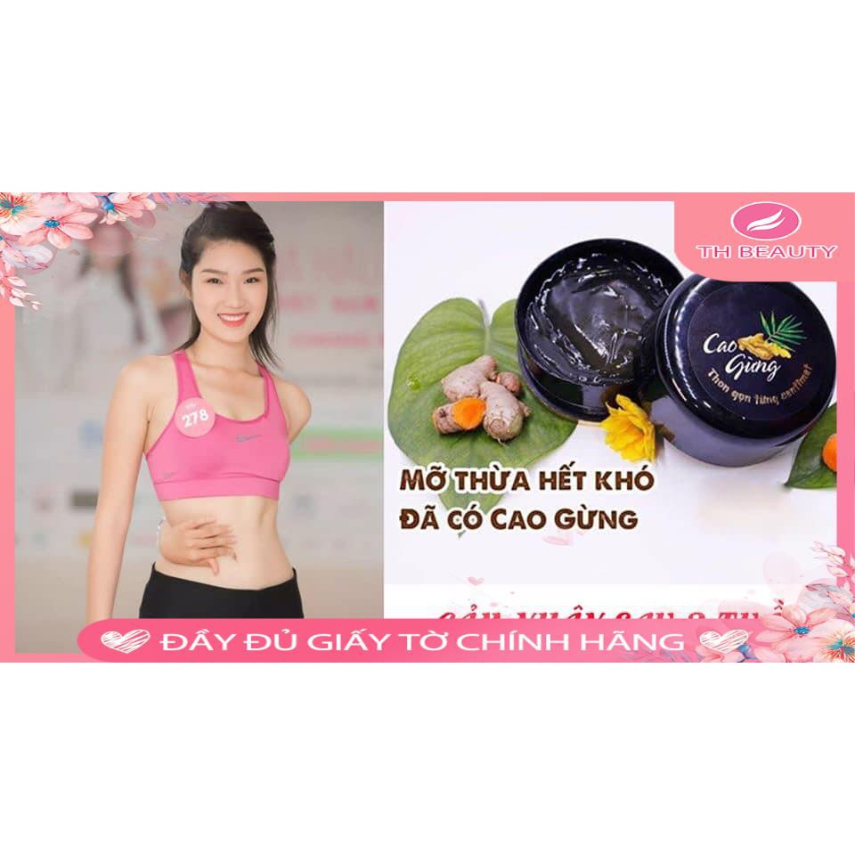 <THẬT 100%> Cao gừng tan mỡ bụng Cát Tường, vòng eo thon gọn