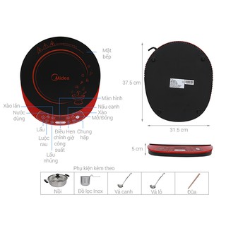 Bếp từ Midea MI-B2118DH