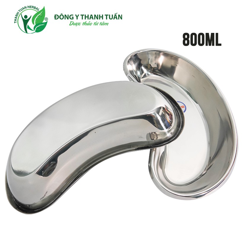 Khay Y Tế Hạt Đậu Inox Có Nhiều Kích Thước Nhỏ 300ml, Trung 400ml, Lớn 800ml