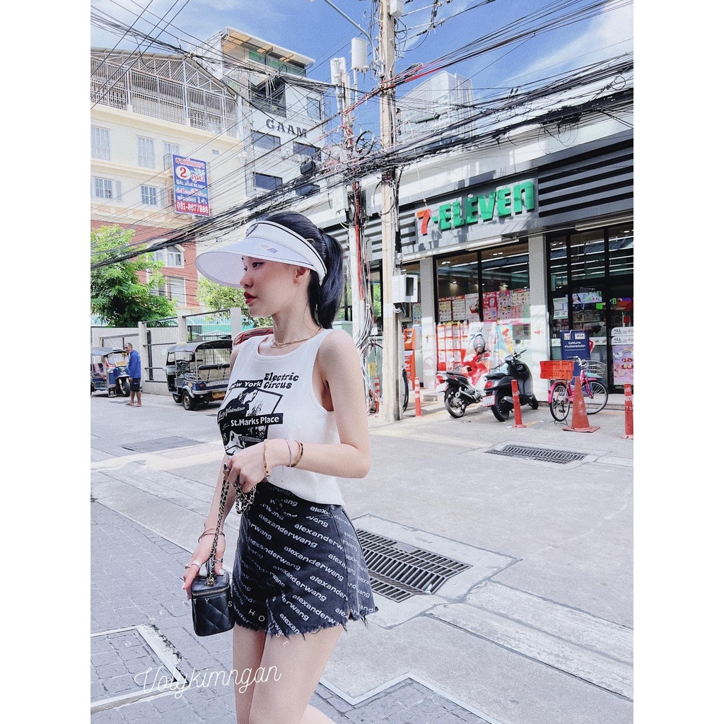 Áo ba lỗ trắng gân Nêu Dót TL