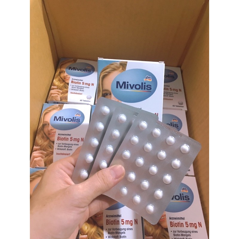 Viên uống mọc tóc Biotin Đức | Thế Giới Skin Care