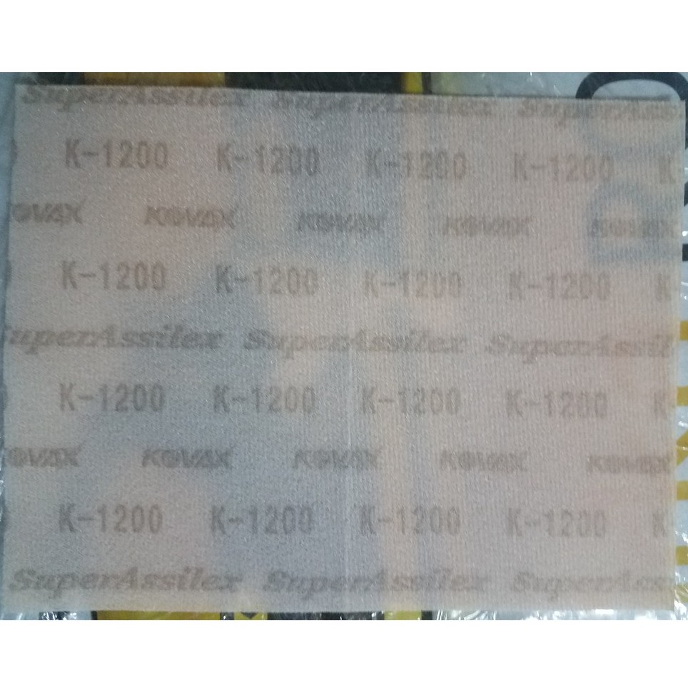 10 tờ Giấy nhám chà khô đánh bóng Kovax SuperAssilex K-1200  SONQUANGPHU422