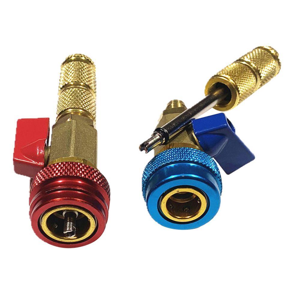 Bộ Chuyển Đổi Cổng Sạc Máy Điều Hòa Xe Hơi Màu Xanh Dương