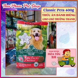 THỨC ĂN CHO CHÓ TRƯỞNG THÀNH CLASSIC 400G
