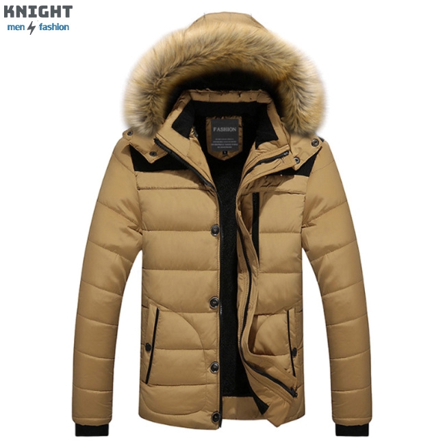 Áo khoác chất Cotton màu trơn thiết kế hợp thời trang cho nam giới