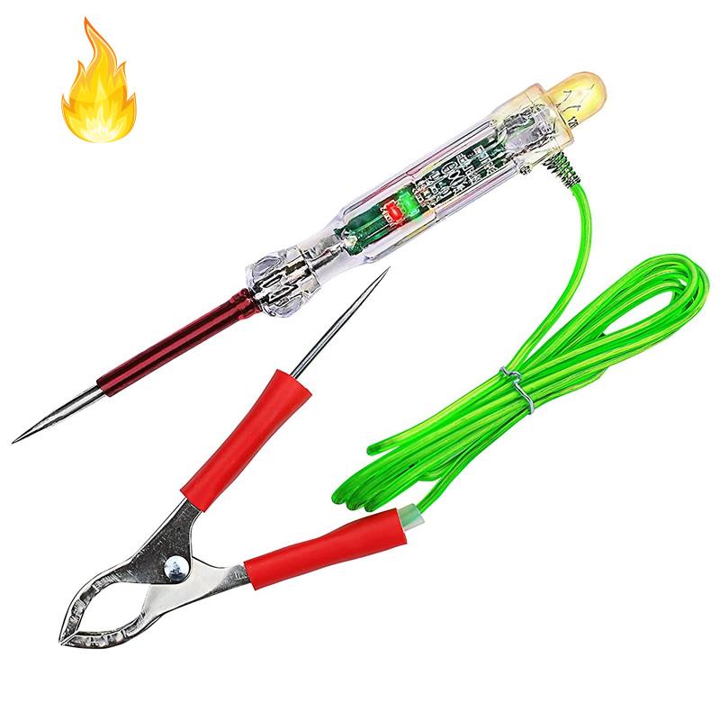 Bộ Dây Thử Điện 6-24V Kèm Đầu Dò Kép 47 Inch Chống Đóng Băng Chuyên Dụng