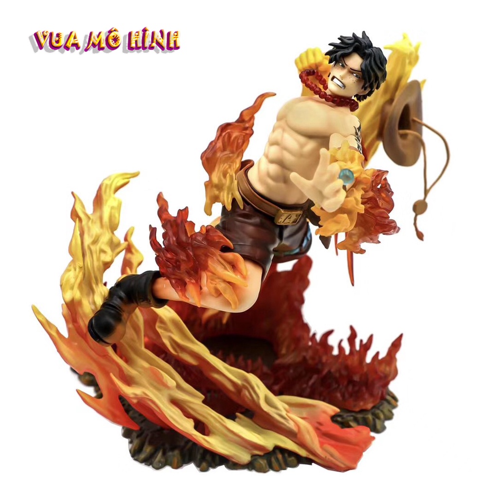 [RẺ VÔ ĐICH] Mô hình One Piece - Figure One piece ACE lửa cao 30cm nặng 1kg cực đẹp